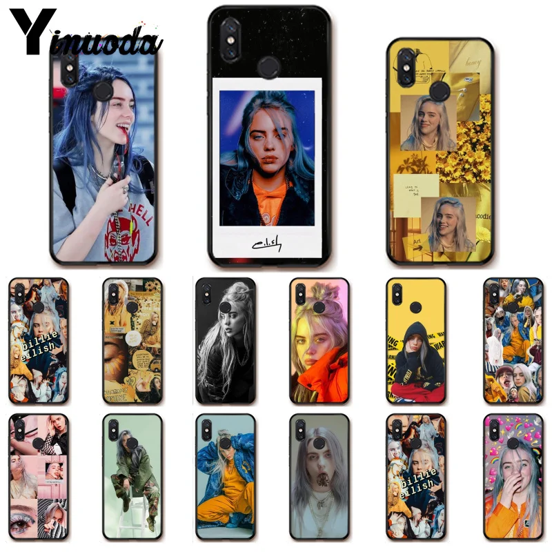 Чехол для телефона Yinuoda Billie Eilish Hot Music Singer Star для Xiao mi Redm4X 6A 5A 7A Red mi 5 5Plus Note8 8Pro 7 mi A1 A2Lite
