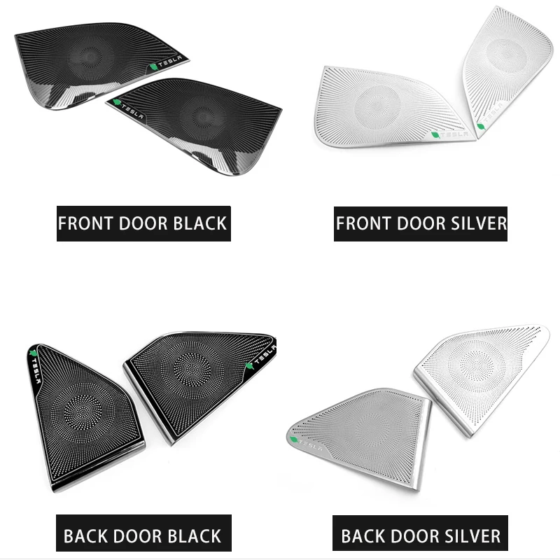 2 шт. декоративные блестки для автомобильного динамика Tesla model 3 | Автомобили и