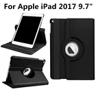 Для Apple iPad 2018 2017 9,7 дюйма новый iPad2017 iPad2018 A1954 чехол для планшета 360 Вращающийся Кронштейн откидная Складная подставка кожаный чехол