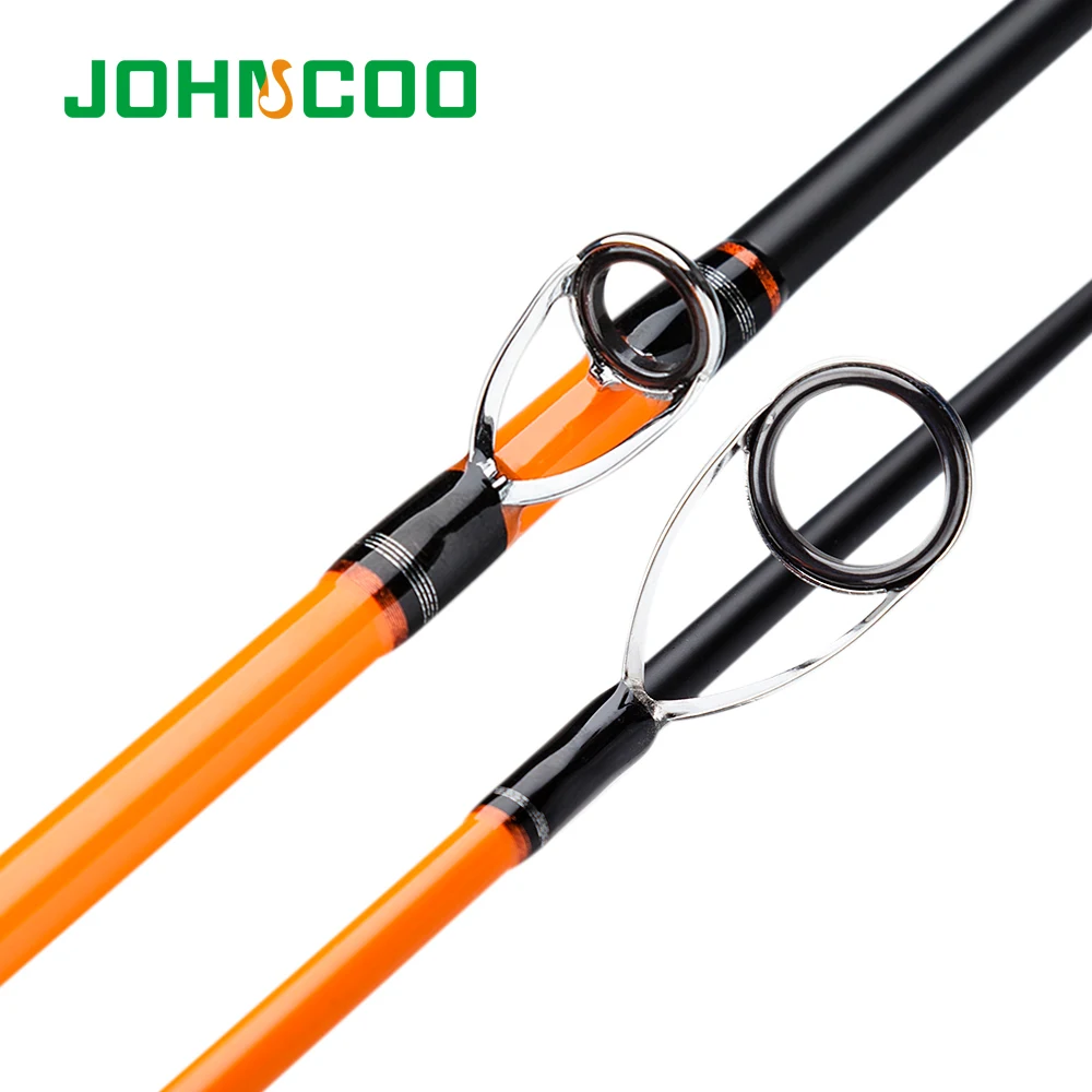 JOHNCOO 2,1 м Спиннинг для удочки 2 секции М мощность быстрое действие Удочка Литье Удочки 7-21 г Товары для рыбалки снасти