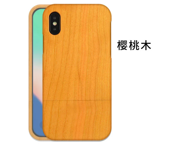 Чехол для телефона из натурального дерева и бамбука для iPhone XS Max XR X 8 7 7Plus 6 6 6s plus 5 5S se чехол деревянный противоударный защитный чехол - Цвет: color 13