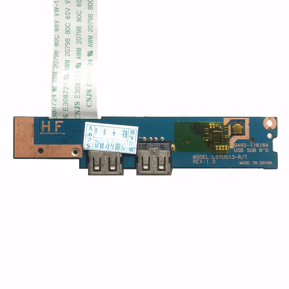 Оригинальный NP530U3C NP530U3B USB кард-ридер доска BA92-09691A BA92-11618A BA92-10598A с кабелем 100%