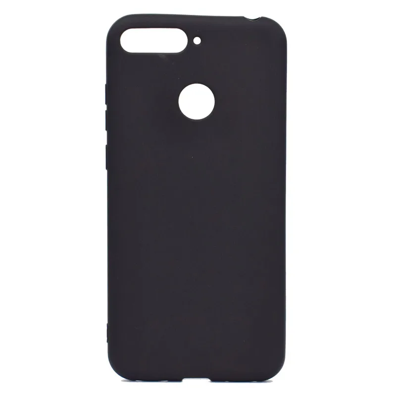TPU-Black 3D Милый Панда Единорог кактус силиконовый чехол для телефона на Fundas для huawei Honor 7A Pro/Y6 Prime чехол для женщин и детей - Цвет: TPU-Black