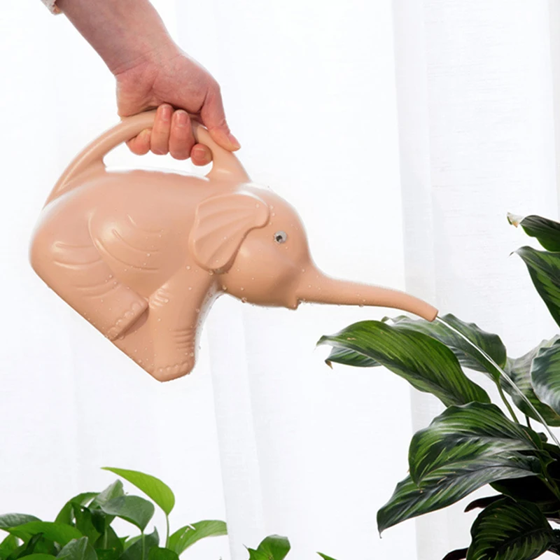 Пластиковая банка для полива слона 1 шт. садовые инструменты горшок растений