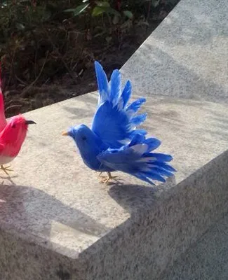 12x20 см раздвижные крылья для перьев игрушка в виде птицы полиэтилен и мех ручная