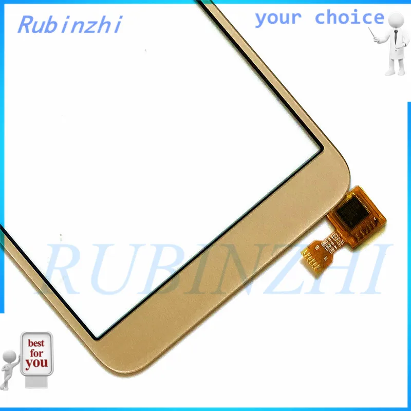 RUBINZHI с лентой сенсорный экран мобильного телефона для Ulefone S1 дигитайзер Передняя
