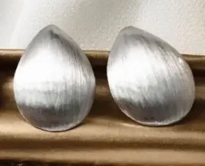 silver silk SHANICE 925 пробы, серебряные геометрические серьги-гвоздики для женщин, маленькие серьги-гвоздики для ушей, сережки Brincos, ювелирные изделия для ушей, подарок для девочек - Окраска металла: silver silk