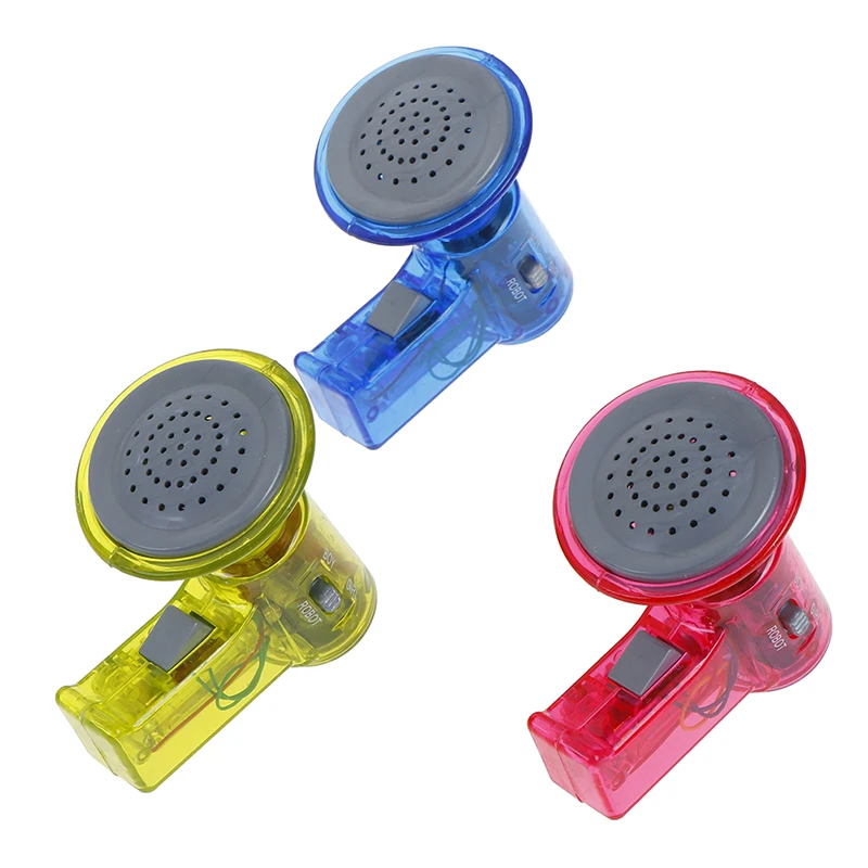 Мультиголосовой усилитель 3 разных голоса забавная игрушка динамик детский