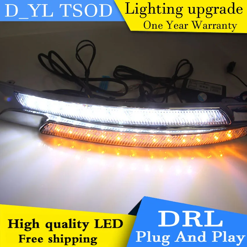 

Car styling For Nissan Altima 08-09 LED DRL For led fog lamps daytime running High brightness guide LED DRL light Automobile.