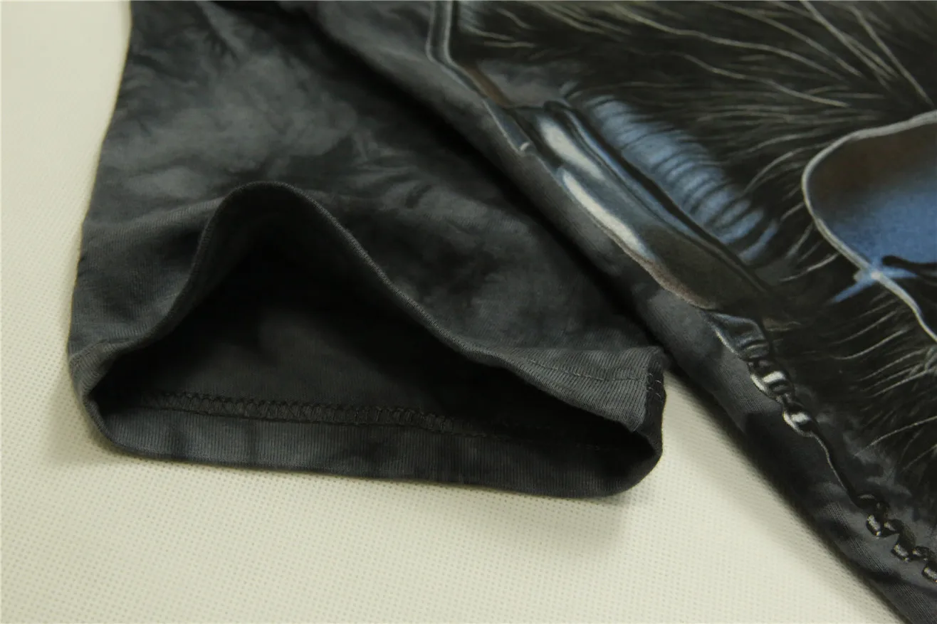 Новые мужские футболки 3d Прекрасный Принт с котом в очках круглым вырезом Топы