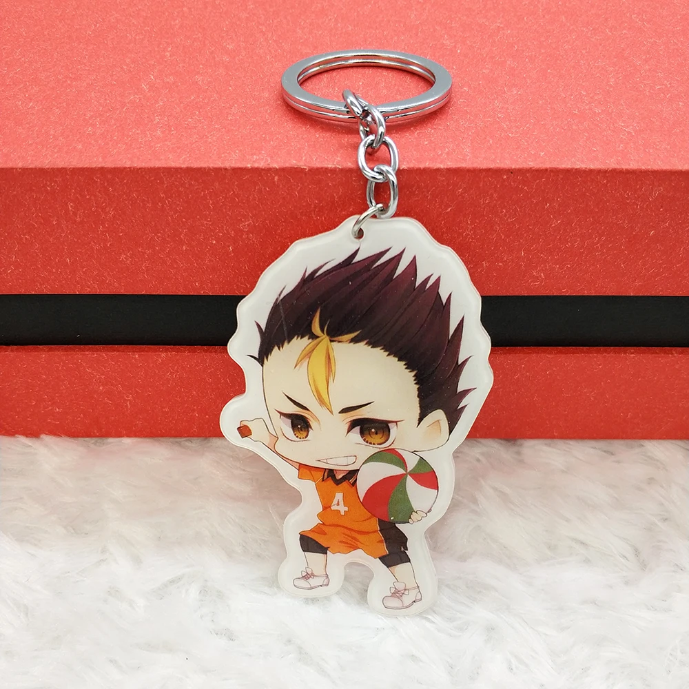 Любовь спасибо Haikyuu Shouyou Hinata Kageyama Tobio Tooru Yuu Oikawa брелок кольцо подвеска игрушка подарок аниме японские комиксы