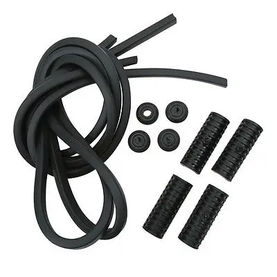 Яркие черные чехлы на седло из АБС пластика для мотоциклистов Harley HD Road King Glide Softail