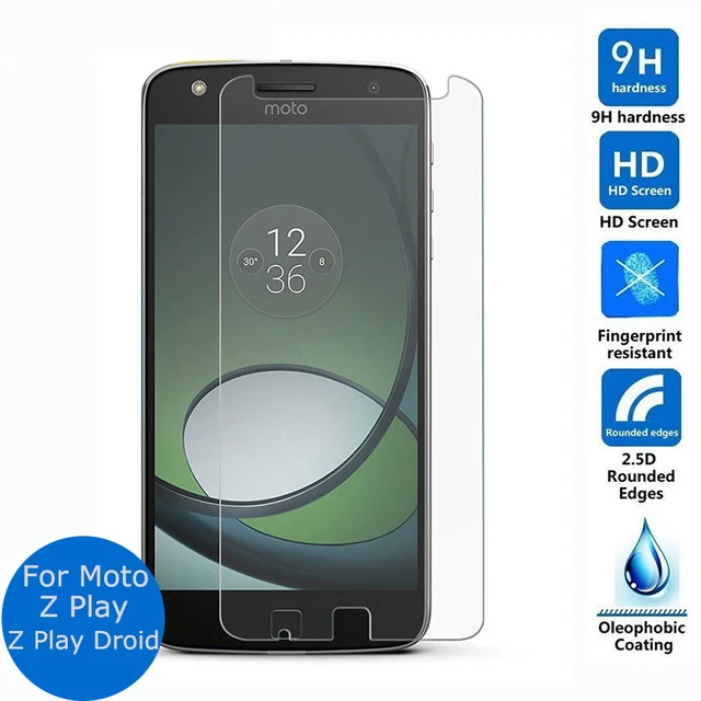 Для Motorola Moto Z Play закаленное стекло 9H Высококачественная защитная пленка