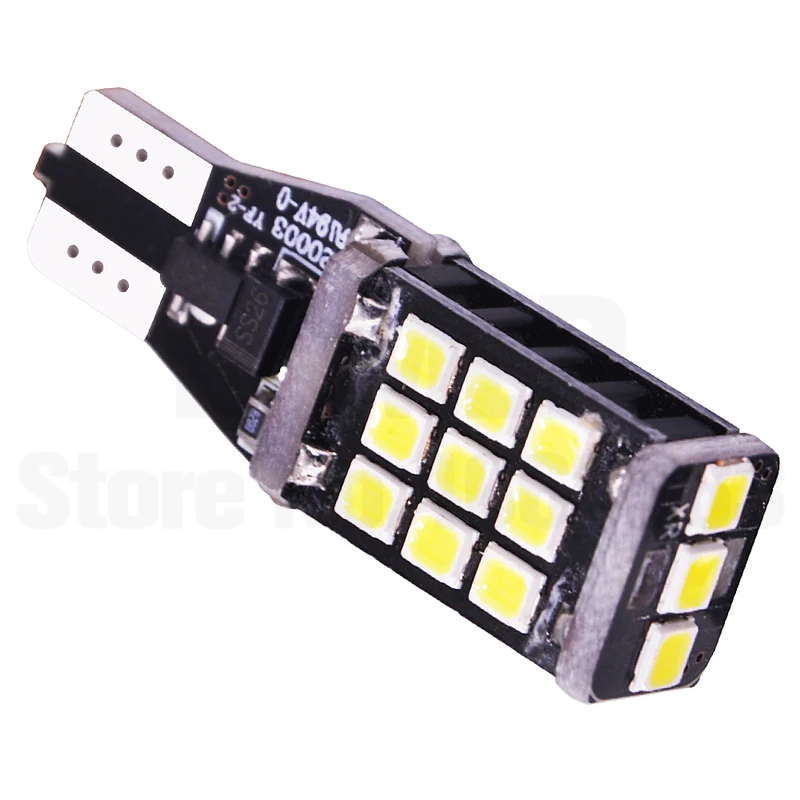 Светодиодсветодиодный лампы задсветильник хода 50x T15 W16W 920 921 912 Canbus 3030 21SMD с