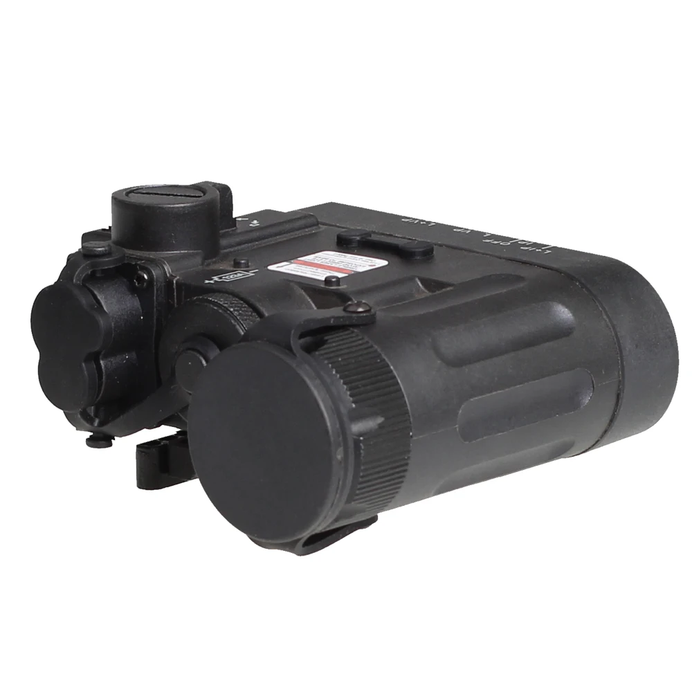 Спина очки для страйкбола Тактические вспышки светильник Батарея чехол ИК