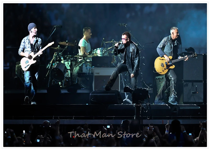 U2 плакат Clear Image стены наклейки украшения дома хорошее качество печать белый плакат на крафт-бумаге Home art бренд