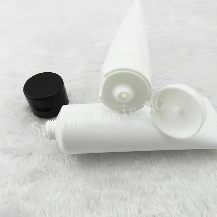 80ml White Soft Tube For Hand Cream/Emulsion/CC Cream Cosmetic 80g Plastic tube packaging Empty bb | Красота и здоровье