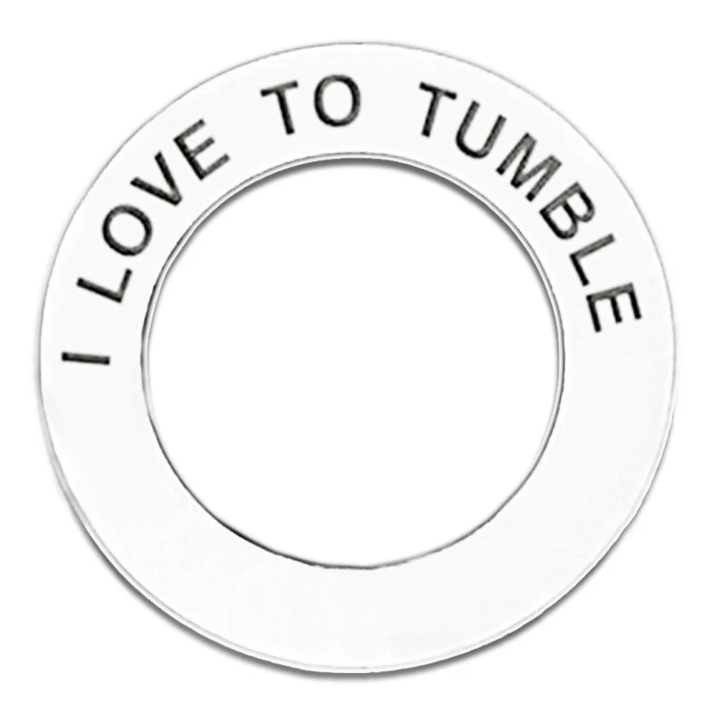 Пользовательский дизайн под старину Серебряная отделка сплав сообщение Я люблю