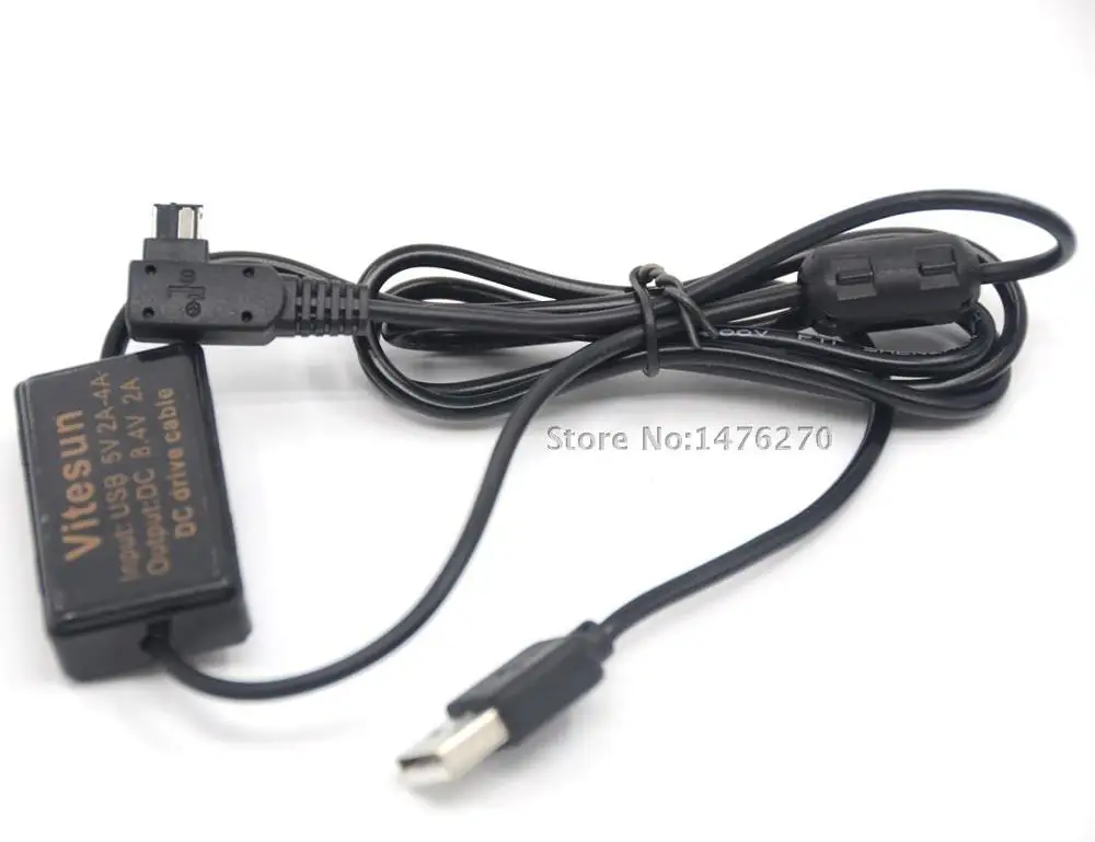 Камера зарядного устройства power bank charger, AC-PW10AM PW10AM 5 V-8,4 V USB кабель для sony A77 A99 A100 A200 A290 A330 A380 A390 A450 A500 A700 A850