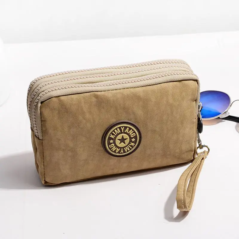 Женские Кошельки и портмоне billetera porta celular mujer porte monnaie femme carteiras feminina portfel damski carteira feminina - Цвет: Шампанское