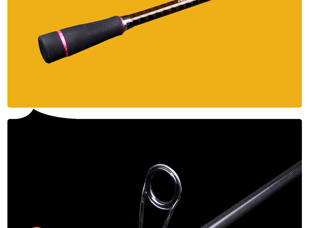 KUYING SUPERLITE 2,28 м 7'" 2,58 м 8'6" спиннинговая литая приманка карбоновая удочка тростниковая Удочка супер быстрое действие дно воды