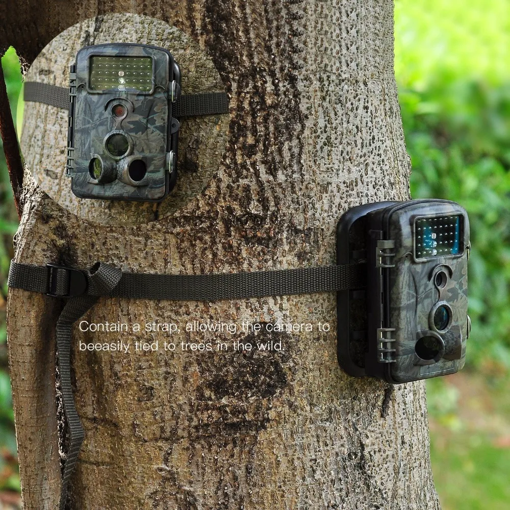 HD MINI Trail Фотокамера 12MP 1080 P Дикой Охоты Камеры Motion Activated Long Range|trail camera 12mp|mini trail cameragame