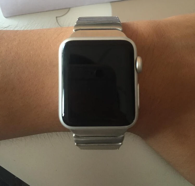 Роскошный металлический ремешок с пряжкой из нержавеющей стали для Apple Watch 38 мм 42 мм 40 мм 44 мм ремешок для iwatch серии 5 4 3 2 1