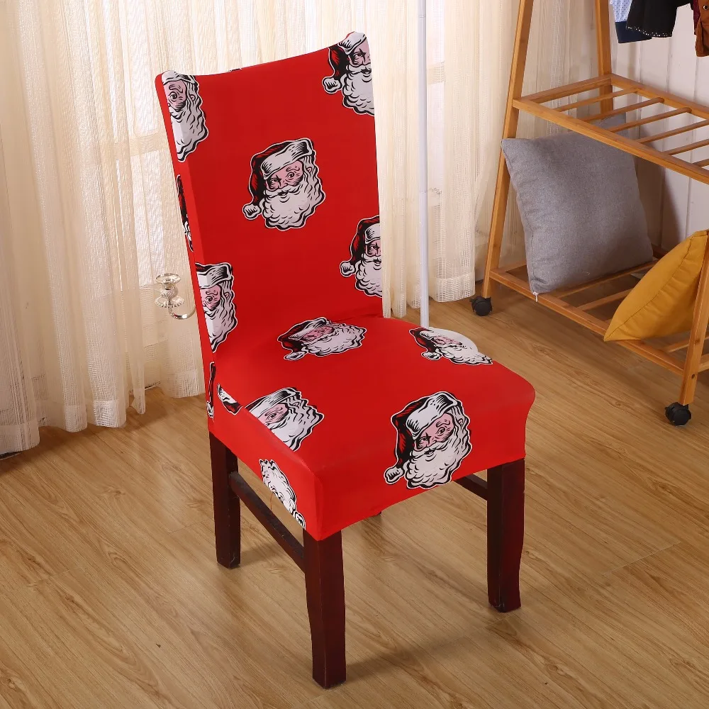 Чехол на стул из эластичного спандекса полиэстера красного цвета|Чехлы стулья| |
