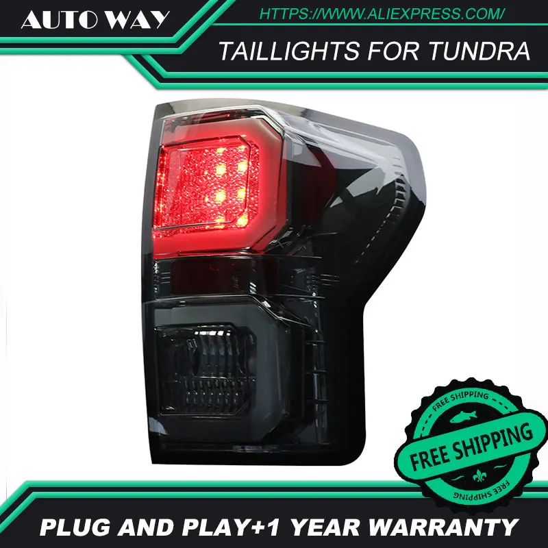 Автомобильный Стильный чехол для Toyota Tundra задние фонари 2007-2013 дизайнерский светодиодный задний фонарь Tundra задний фонарь все светодиодный задний фонарь