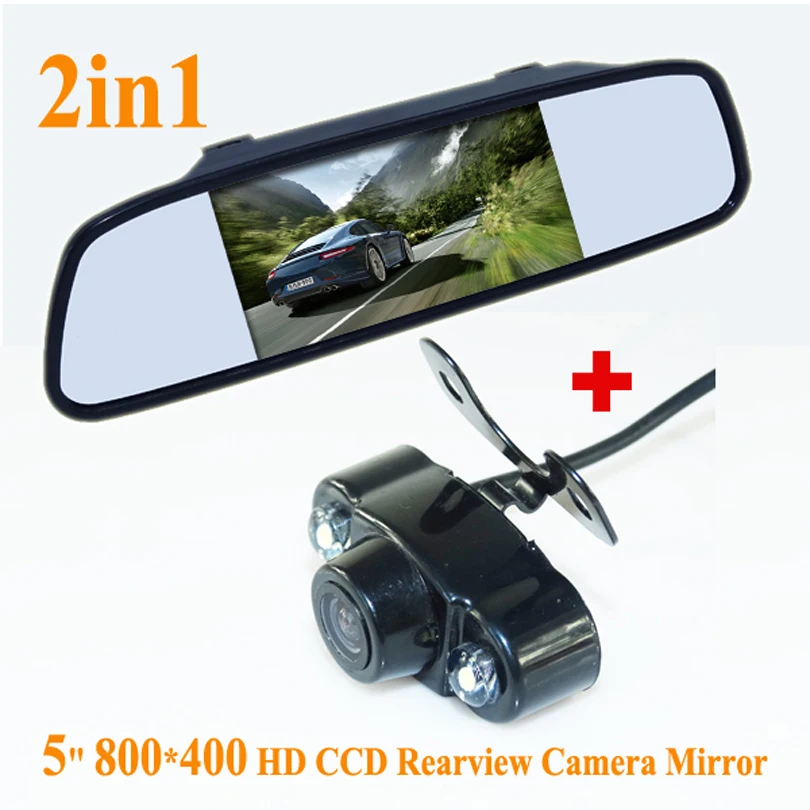 5 &quotзеркало заднего вида с монитором и камерой вида|camera mirror|camera tripod mount screwmirror dome