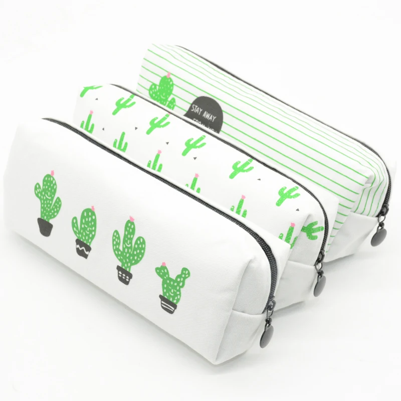 Карандаш кактус чехол Единорог школа Estojos De Escola Etui Карандаш Чехол Estuche Lapices милый Papelaria Escolar Школьные Инструменты Мультфильм