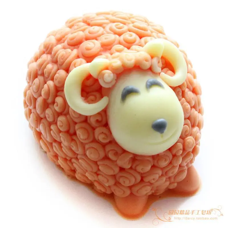 Sheep Silicone Soap mold silicone 3d handmade mould DIY Craft molds S119 | Дом и сад