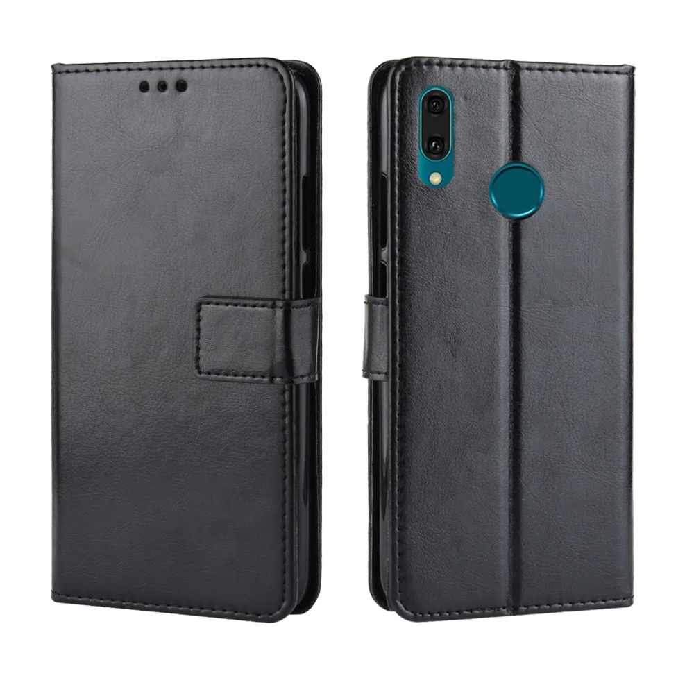 

For Huawei Y9 Prime 2019 PU Leather wallet case with Kickstand &Credit Slots For Huawei Y5 Y6 PRO Y7 Prime 2019 Y5 Y6 LITE 2018