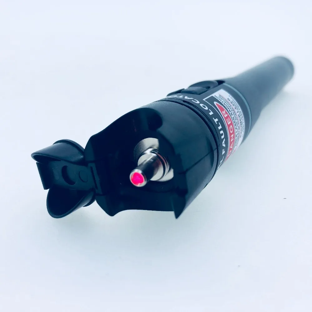 30 мВт Визуальный дефектоскоп км красный свет лазерный источник Тестер Волоконно