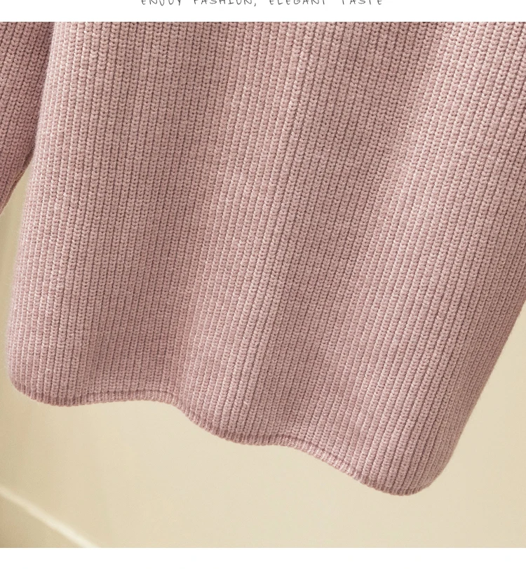 XL-XXXL размера плюс женские зимние свитера Одежда кружевной v-образный вырез пэчворк длинный рукав Свободный Повседневный пуловер вязаный свитер