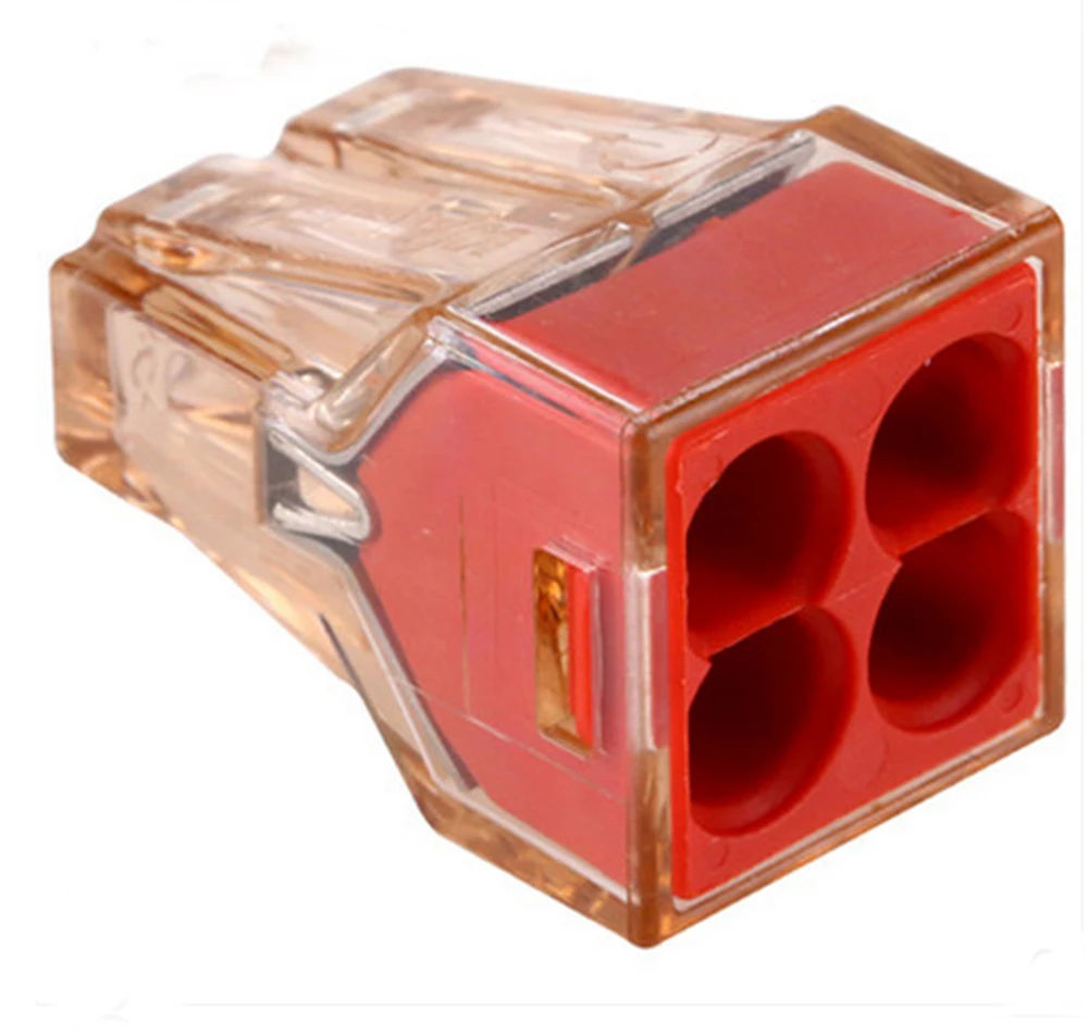 50 шт. 773 604 оригинальный разъем светодиодный компактные соединители 4 CON 100%