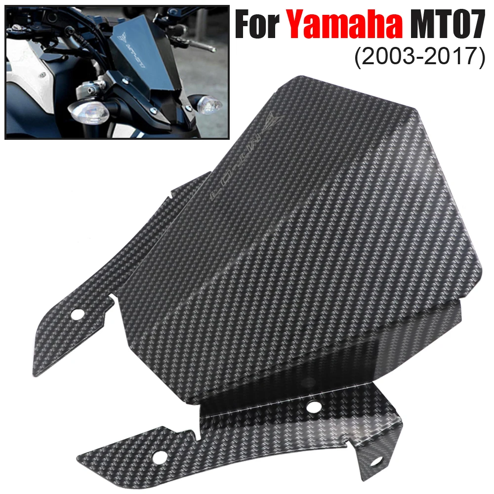 Лобовое стекло для YAMAHA MT07 MT 07 FZ 2013 2014 2015 2016 2017 мотоцикл ветровым щитком лобового