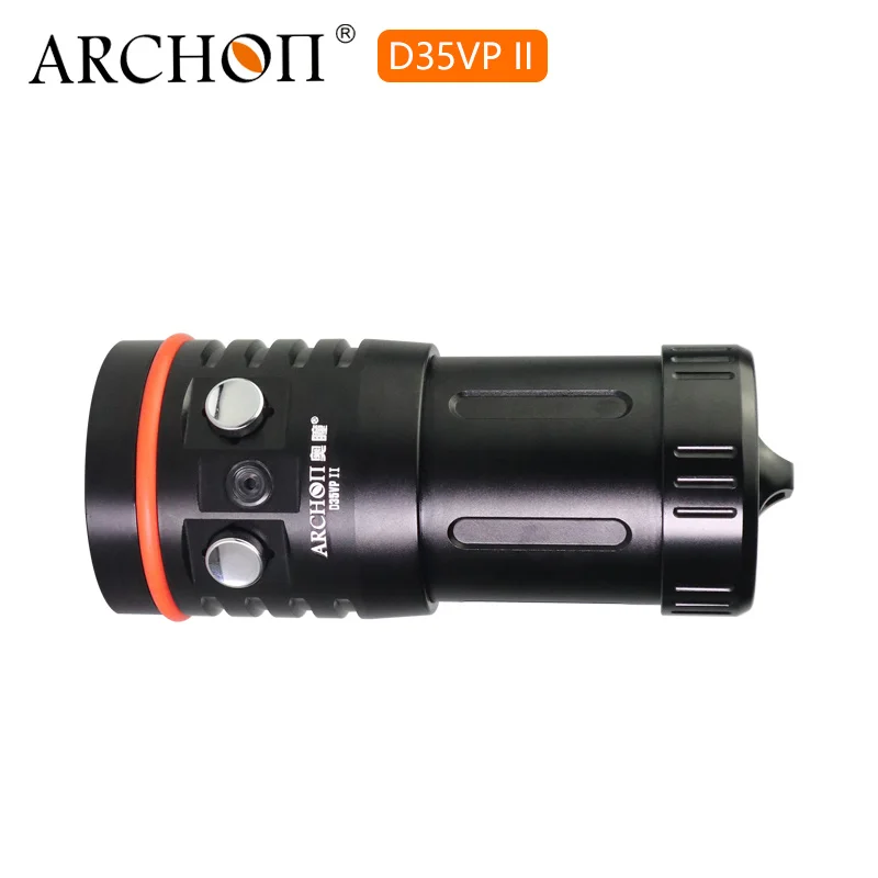 ARCHON D35VP II W41VP Дайвинг видео свет фонарик 4 * CREE XM L2 Макс 2600 люмен погружной фонарь 100