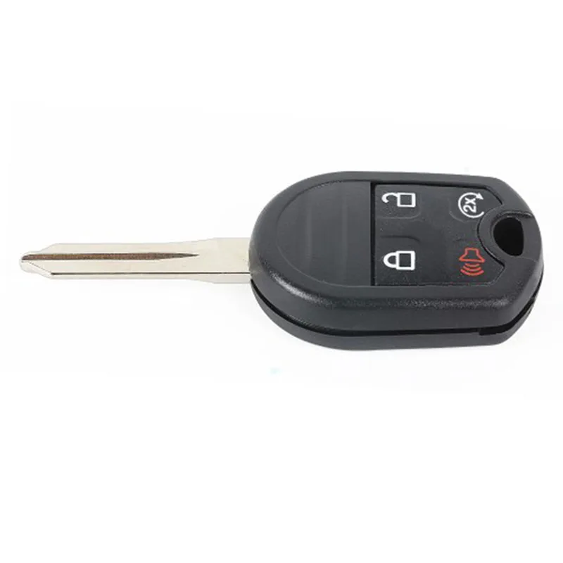 KEYECU 10PCS/Lot Remote Control Car Key Shell Housing With 4 Button &amp FO38R Blade - FOB for Ford Focus Edge Explorer CWTWB1U793 |