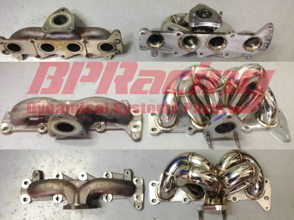 Трубчатый коллектор BPRACING из нержавеющей стали для 2012 - 2014 VoIvo S60 1 6 T T4 | Автомобили и