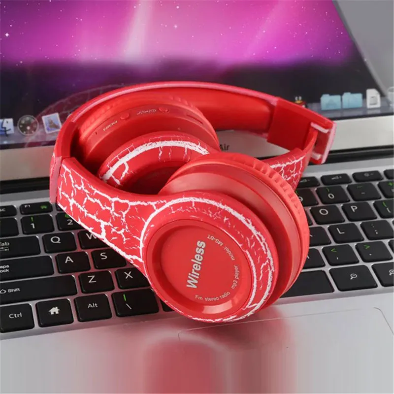 Стильные складные беспроводные Bluetooth-наушники BT992 стерео Бас-гарнитура с