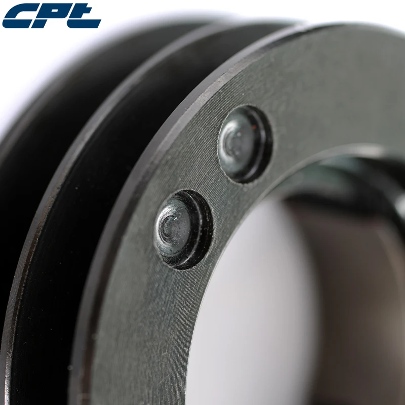 Стандартный v образный шкив с двойным пазом CPT для ремня SPB диаметр шага 80 мм