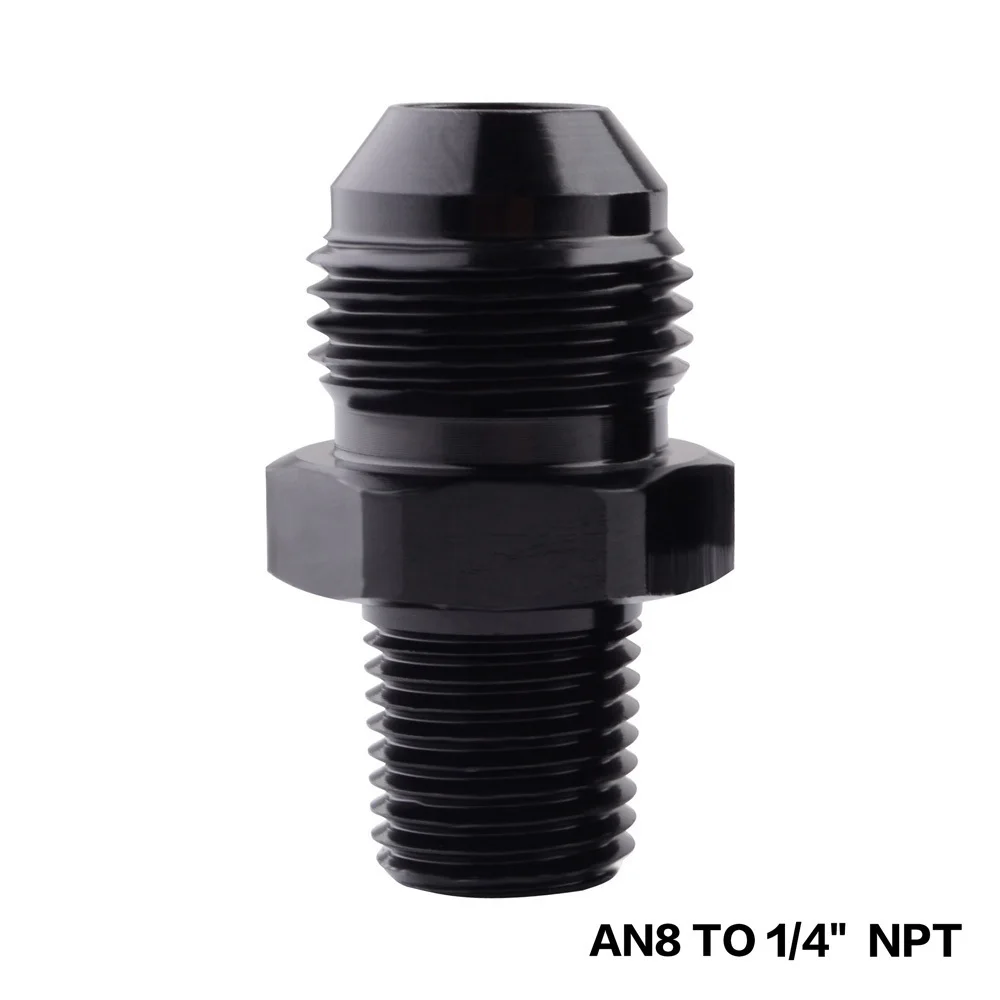 Злые энергии Алюминий мужской AN8 до 1/" AN8 до 3/8" AN6 до 3/" AN4 до 1/4" NPT прямой переходник масляный Охладитель Двигателя Запчасти