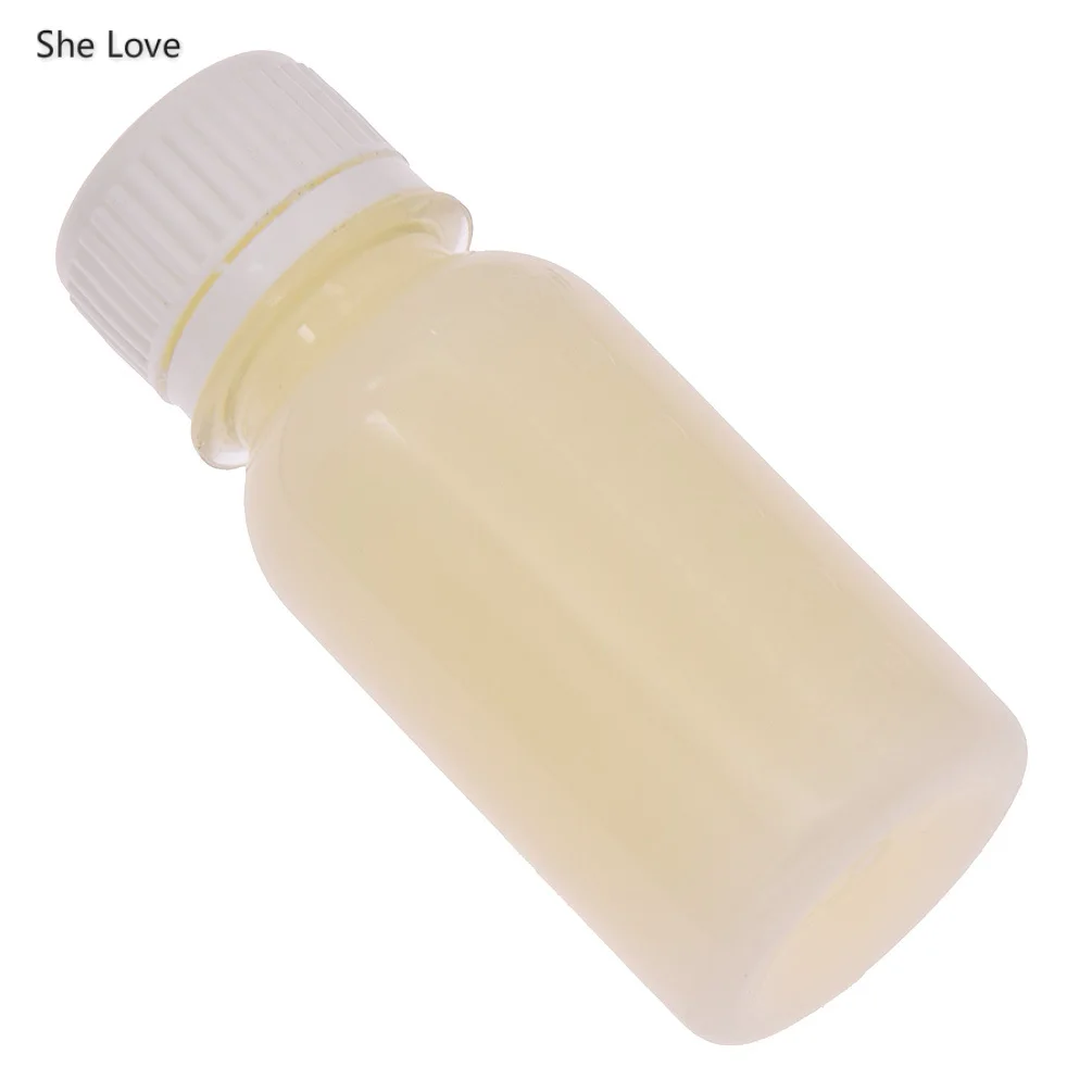Clear She Love 60 мл глянцевое масло для кожаных краев DIY ручной инструмент для запечатывания кожаных краев - Цвет: Clear