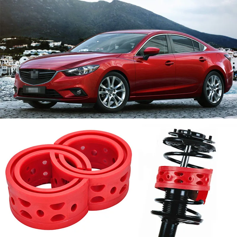 2 шт. размер E передняя амортизирующая Подушка бампер для Mazda 6|spring bumper|suspension