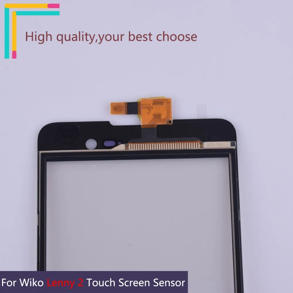 5," Lenny2 сенсорный экран для Wiko lenny 2 Сенсорный экран дигитайзер сенсор внешняя Передняя стеклянная линза Панель запасные части
