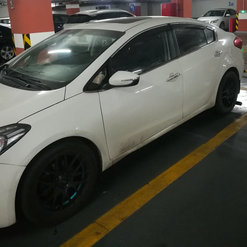 Подходит для Kia K3 4 шт./компл. окна козырек Vent Оттенки Защита от солнца дождь дефлектор гвардии авто аксессуары для K3