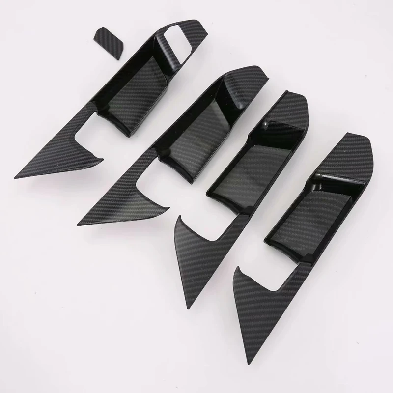 

Left Hand Drive Only! For Toyota RAV4 2019 2020 ABS Plastic Interior Door Handles Cover Trim 5pcs Car Styling Accessories