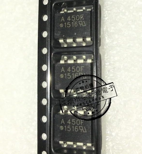 

Send free 50PCS A450F HP450F HCPL-450F SMD SOP-8 optocoupler brand new original