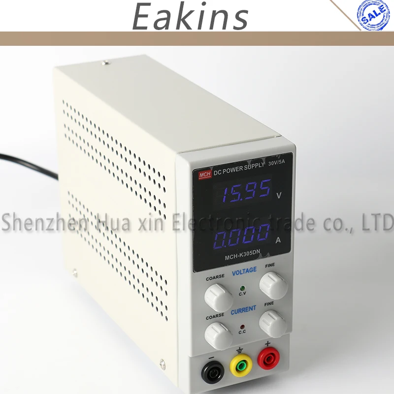 MCN-305DN коммутации Регулируемый Портативный Мини DC Питание 30V 5A высокой точности Напряжение регуляторы 0.01A 0,001 V